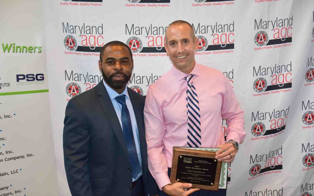 Associated General Contractors Safety Award Winner // Maryland Construction Company