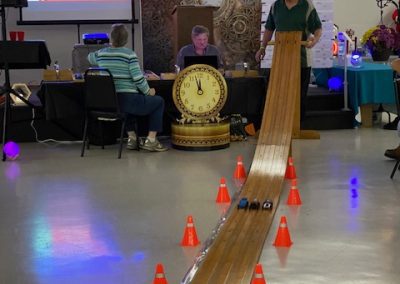 Pinewood Derby Race during the 2021 Employee Appreciation Event