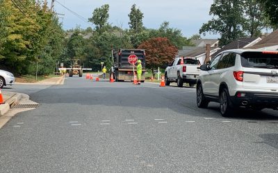 North Avenue: Water Main Installation and Traffic Control
