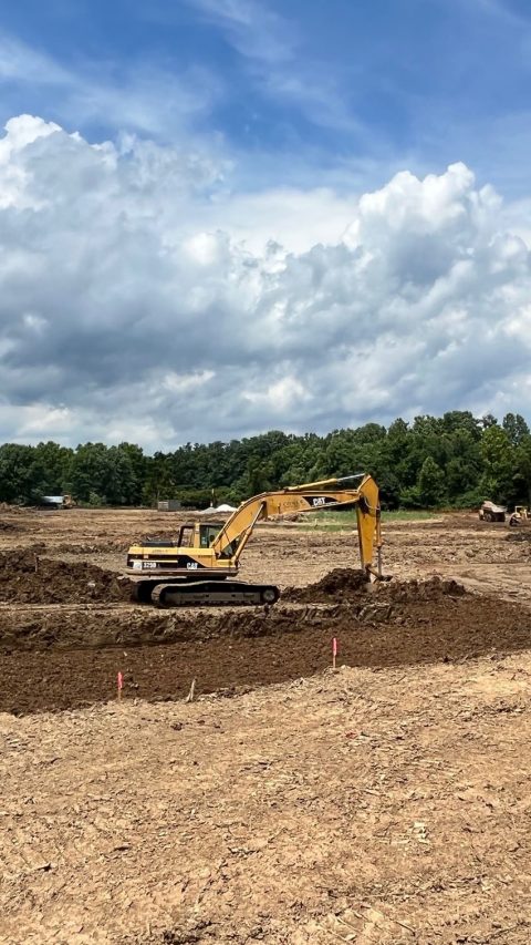 Grading & Excavation in Joppatowne Maryland - Comer Construction