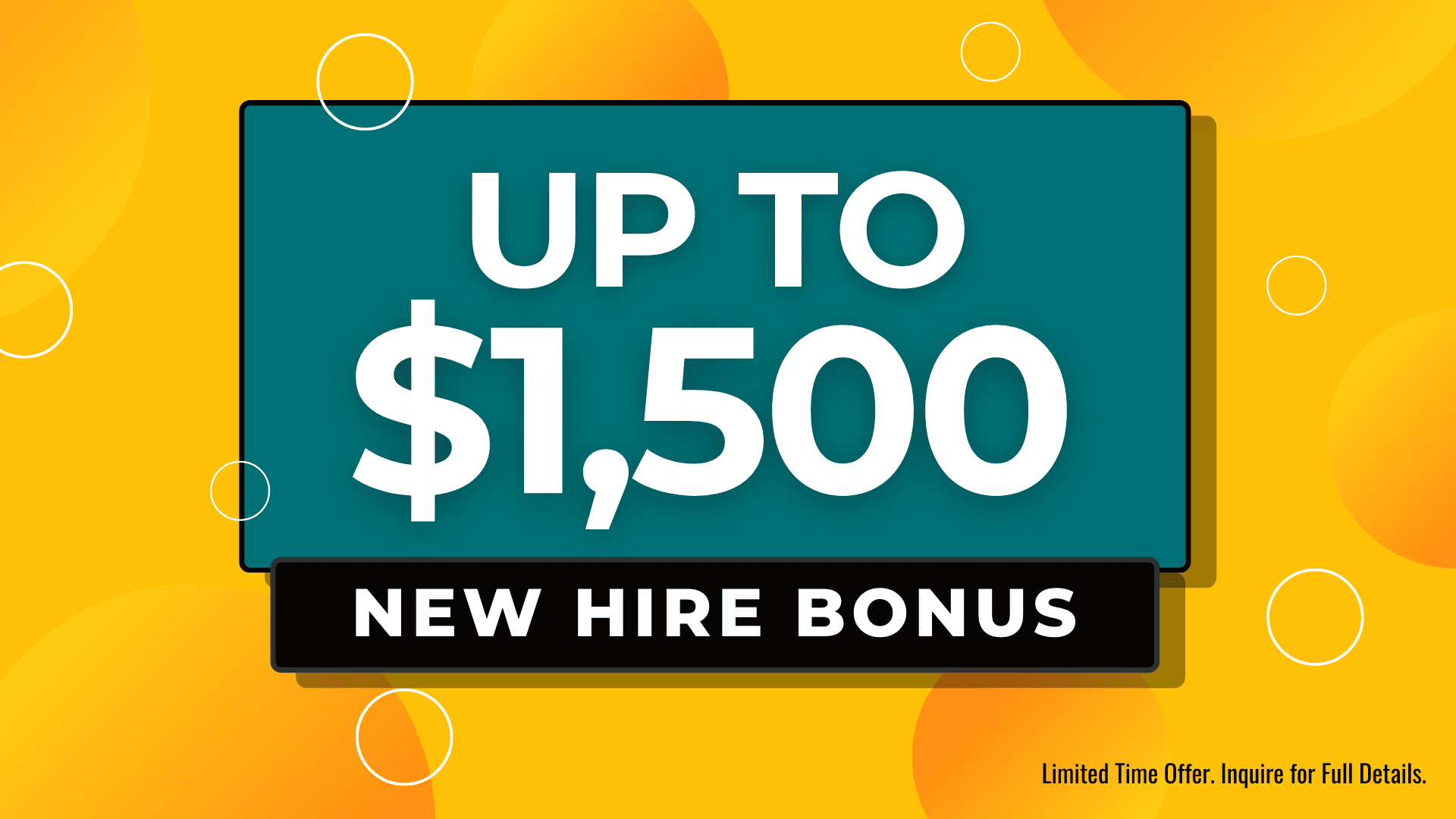 2024 New Hire Bonus Promotion