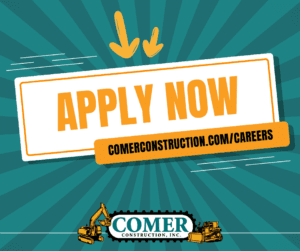 Comer Construction New Hire Bonus