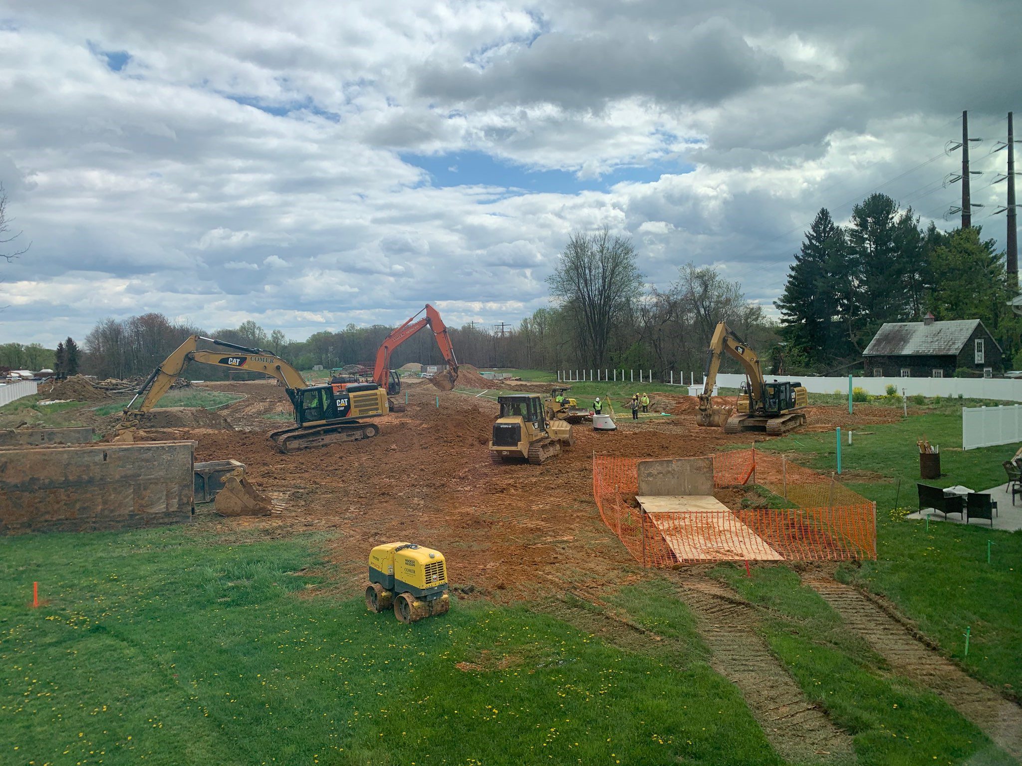 residential site construction in Bel Air Maryland