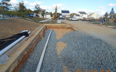 Site Construction for Park in Perry Hall, Maryland