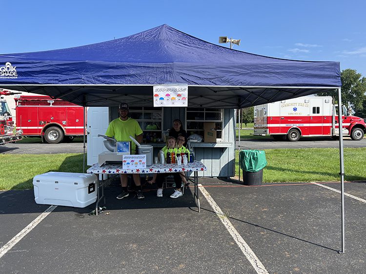 Comer Construction at 2023 Rising Sun Touch a Truck Event