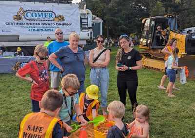 Comer Construction at Harford County National Night Out 2023