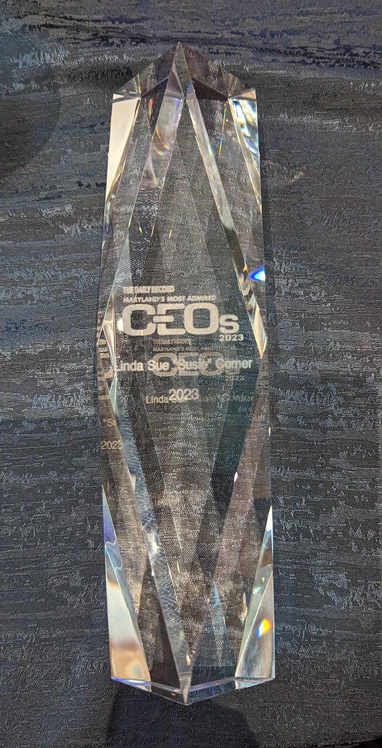 Linda Sue Susie Comer Most Admired CEO Award