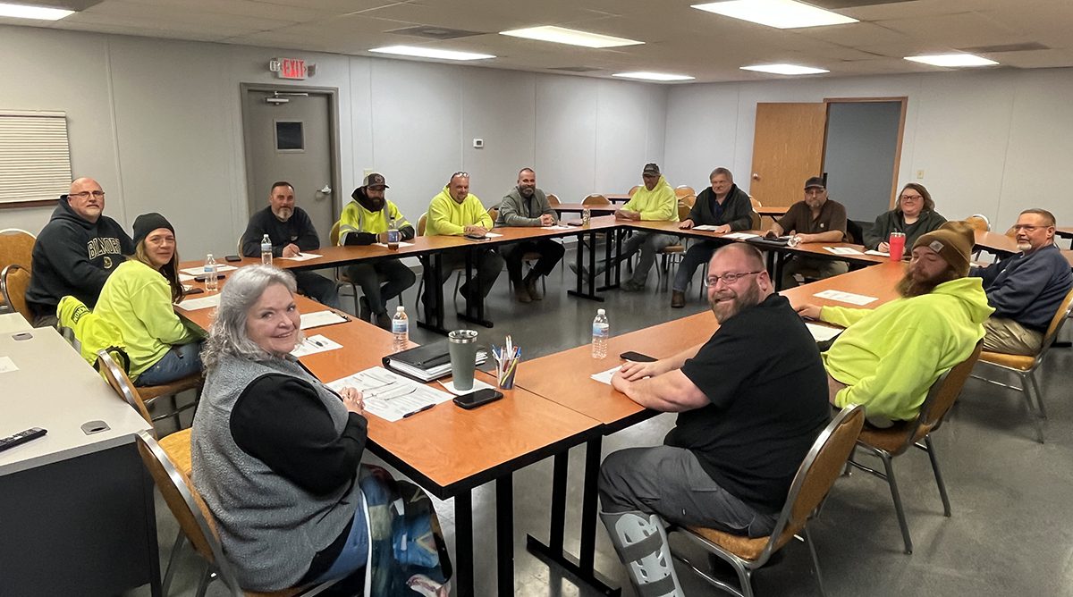 Safety Solutions Team Meeting Group Photo