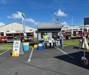 Touch-A-Truck Rising Sun 2024 Snowball Stand