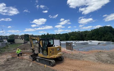 Land Preparation for a Skatepark in Maryland