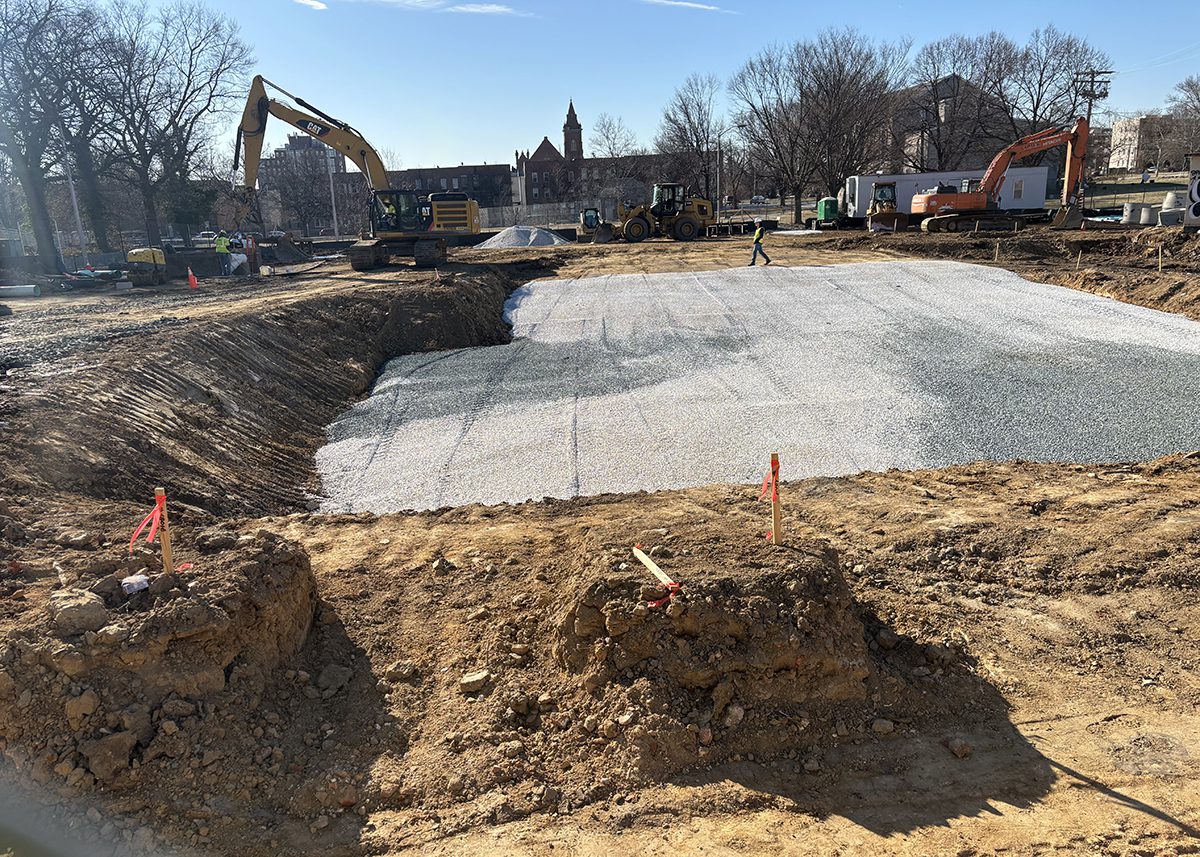 Grading and Excavation for Baltimore City recreation projects