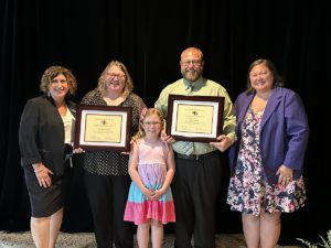 Dorothy and Keith at Harford Leadership Academy Graduation