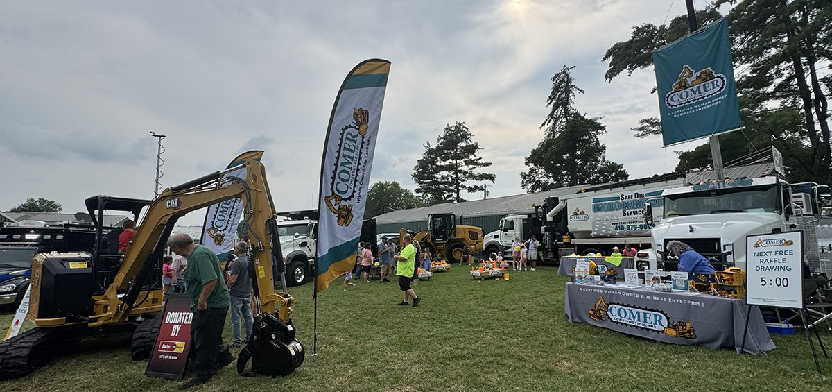 Comer Construction at Harford County National Night Out