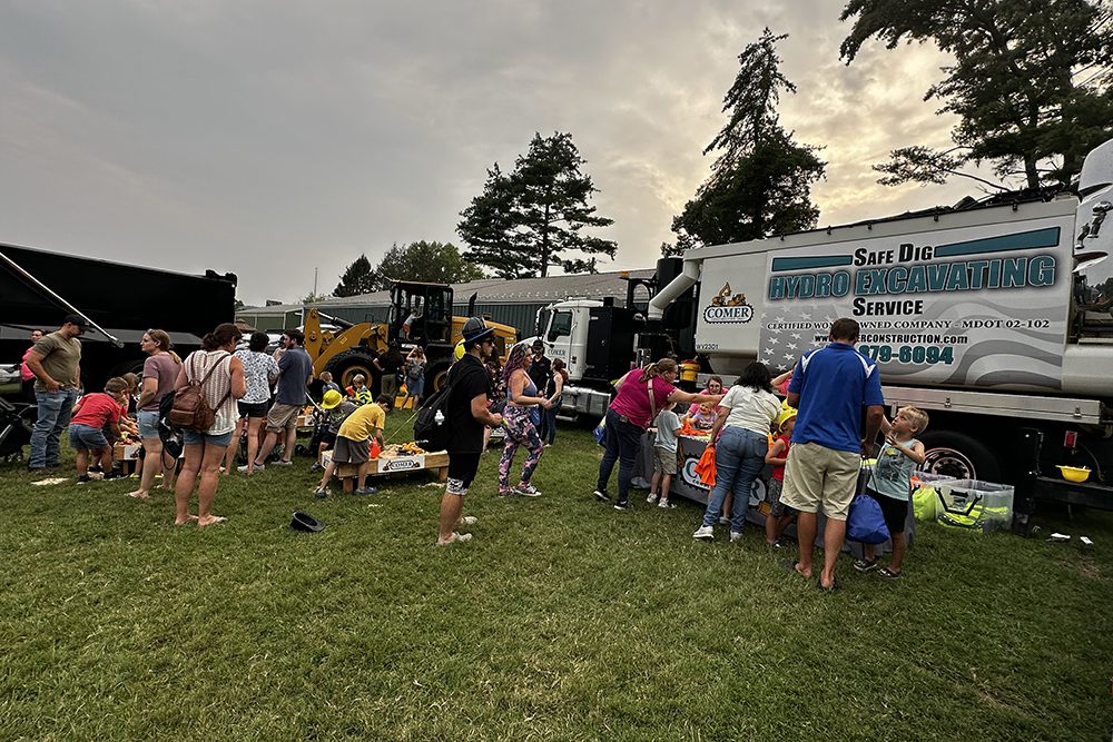 Comer sandboxes at National Night Out