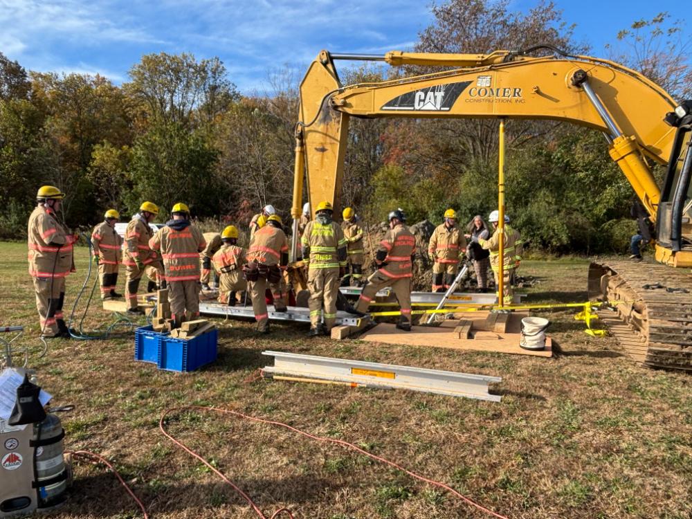 Harford County Simulated Trench Rescue