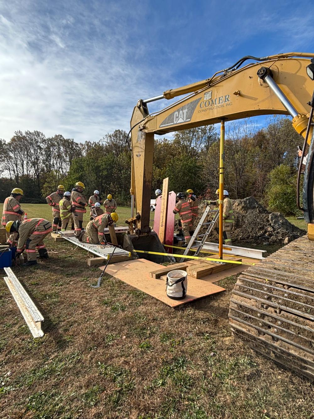 Harford County Simulated Trench Rescue