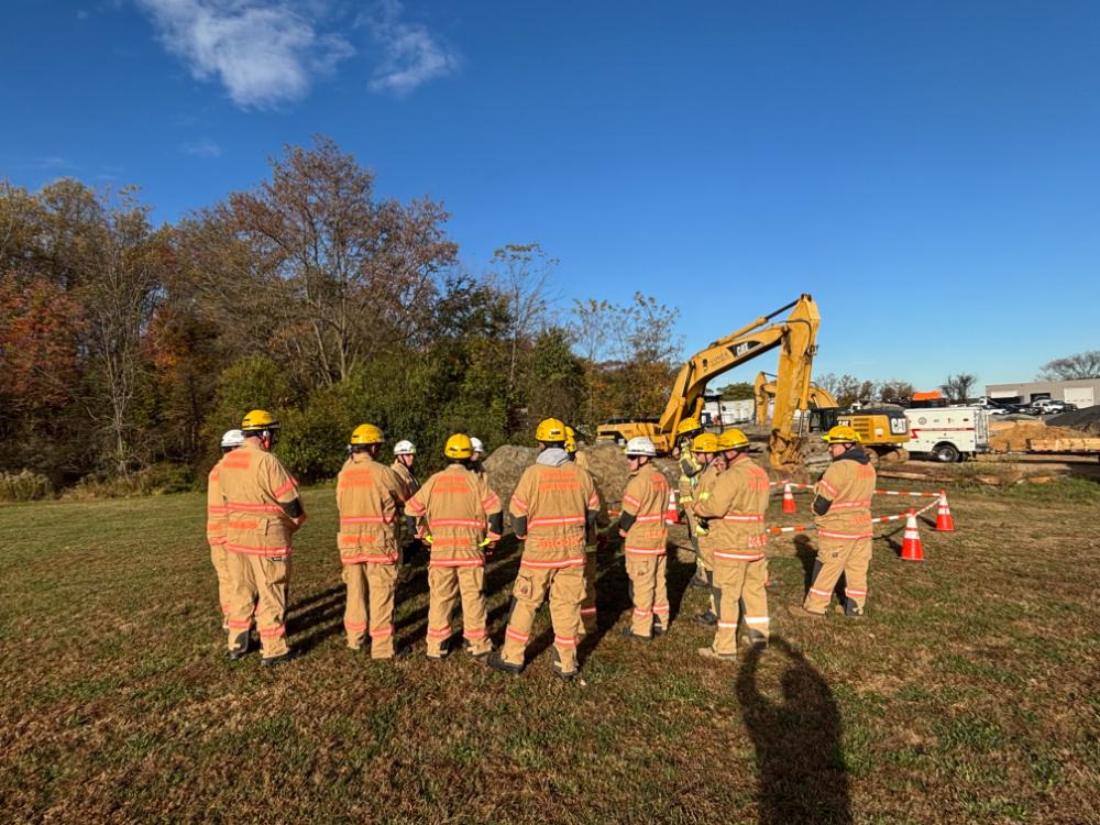 Harford County Simulated Trench Rescue