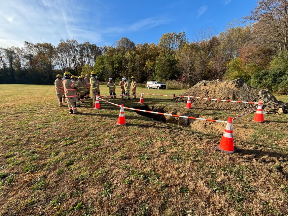 Harford County Simulated Trench Rescue