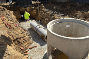 Installation of underground utilities
