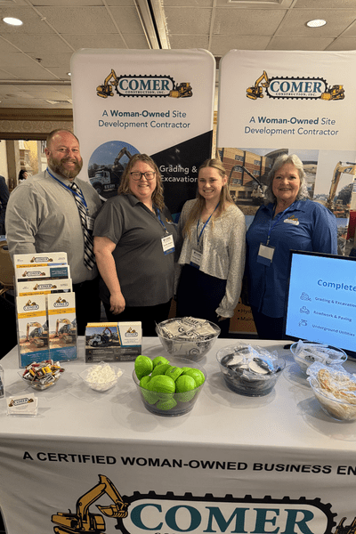 Comer Construction team at MWMCA Breakfast