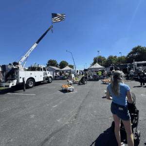 Comer Construction at a Touch-a-Truck Event