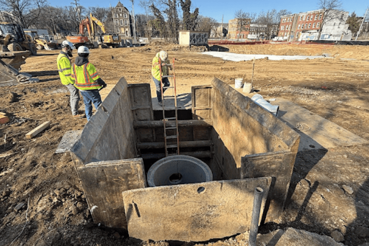 Baltimore City Pools UnderGround Utilities Project