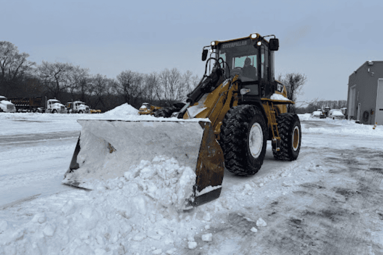 Commercial Snow Removal By Comer Construction