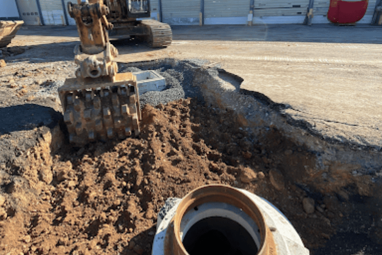 Kenworth Mid Atlantic Stormwater Management by Comer Construction