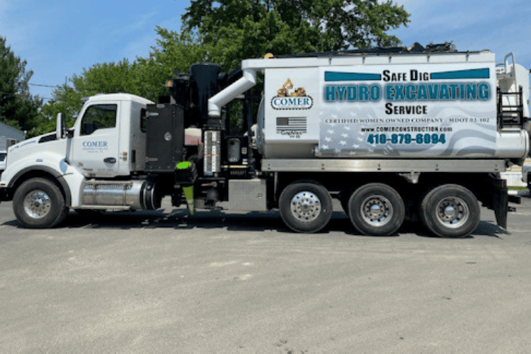 Carolyn E. Fugett Hydro Excavation Project by Comer Construction