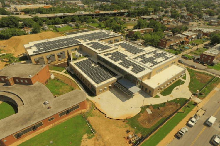 Graceland Park O'Donnell Heights Elementary/Middle School Comer Construction